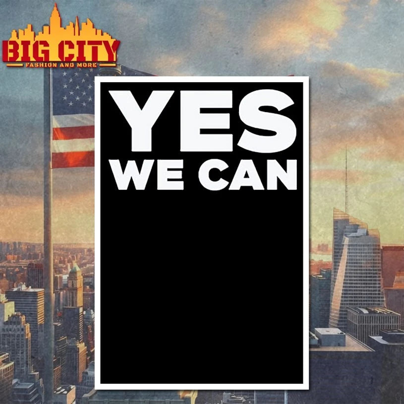 Yes We can text shirt