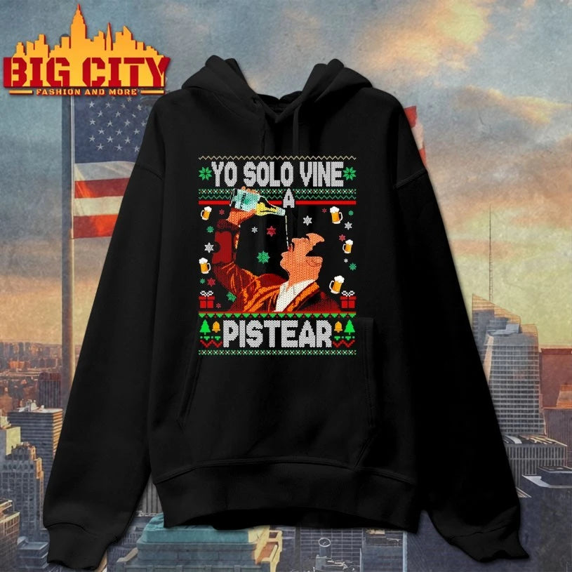 Yo Solo Vine a Pistear Mexico Ugly Christmas shirt
