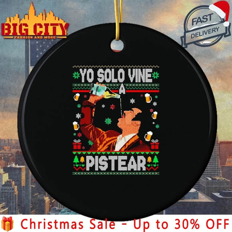 Yo Solo Vine a Pistear Mexico Ugly Christmas shirt