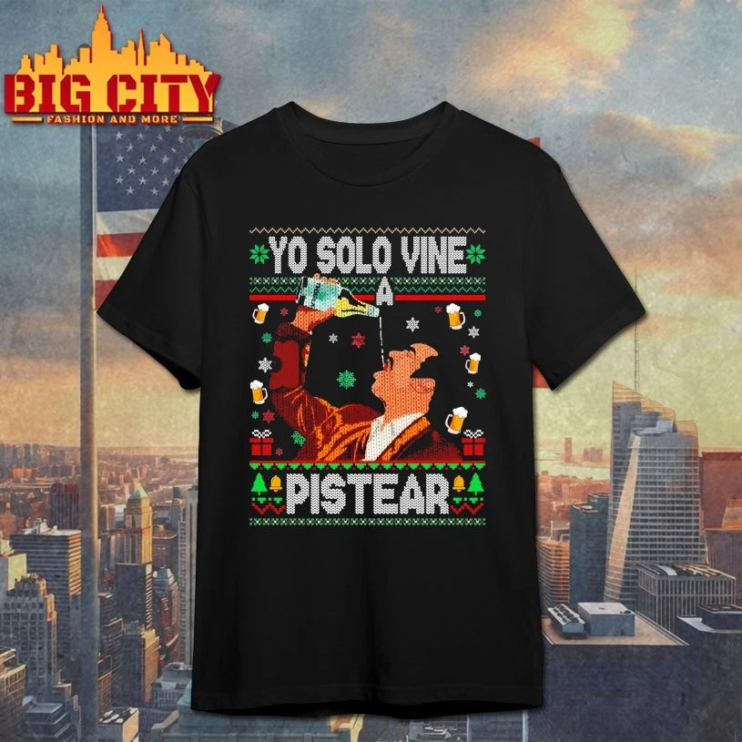Yo Solo Vine a Pistear Mexico Ugly Christmas shirt