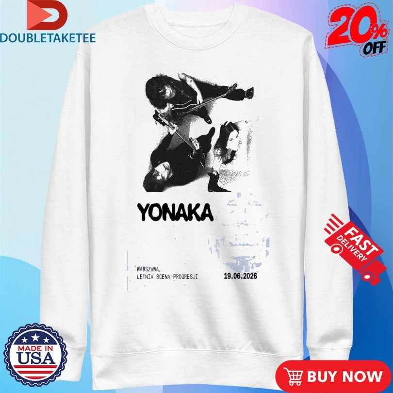 Official Yonaka Hurricane Festival June 19 2026 Tour Shirts