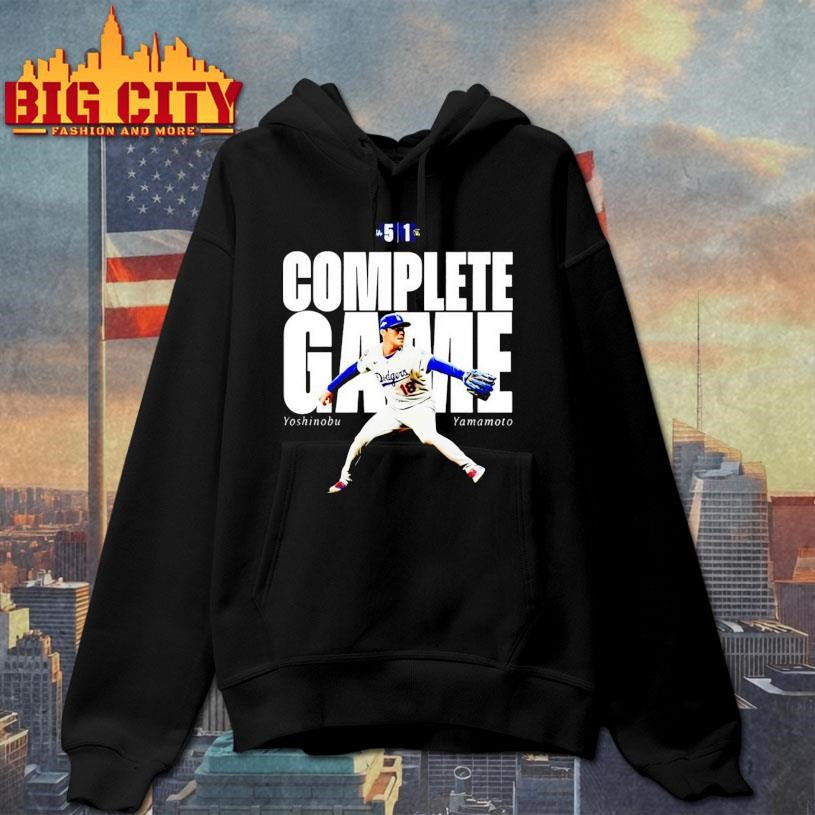 Yoshinobu Yamamoto Complete Game Shirt