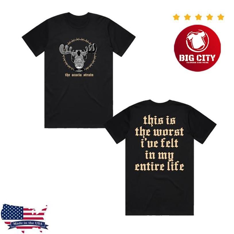 You Are Safe From God Here Moose 2025 Two Sided Shirt