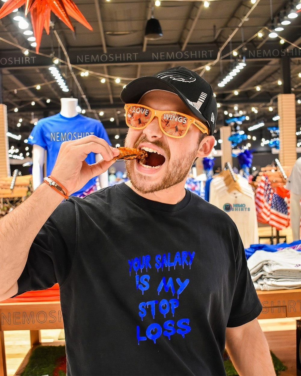 Your salary is my stop loss shirt