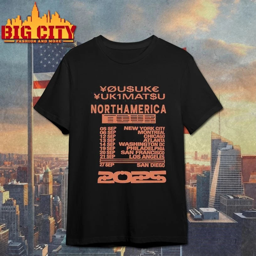 Yousuke Yukimatsu Tour 2025 North America Shirt