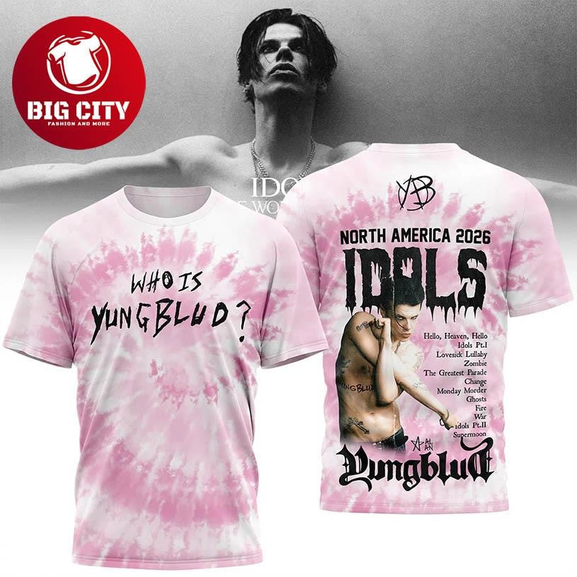 Yungblud Idols North America 2026 Tour Two Sided Shirt