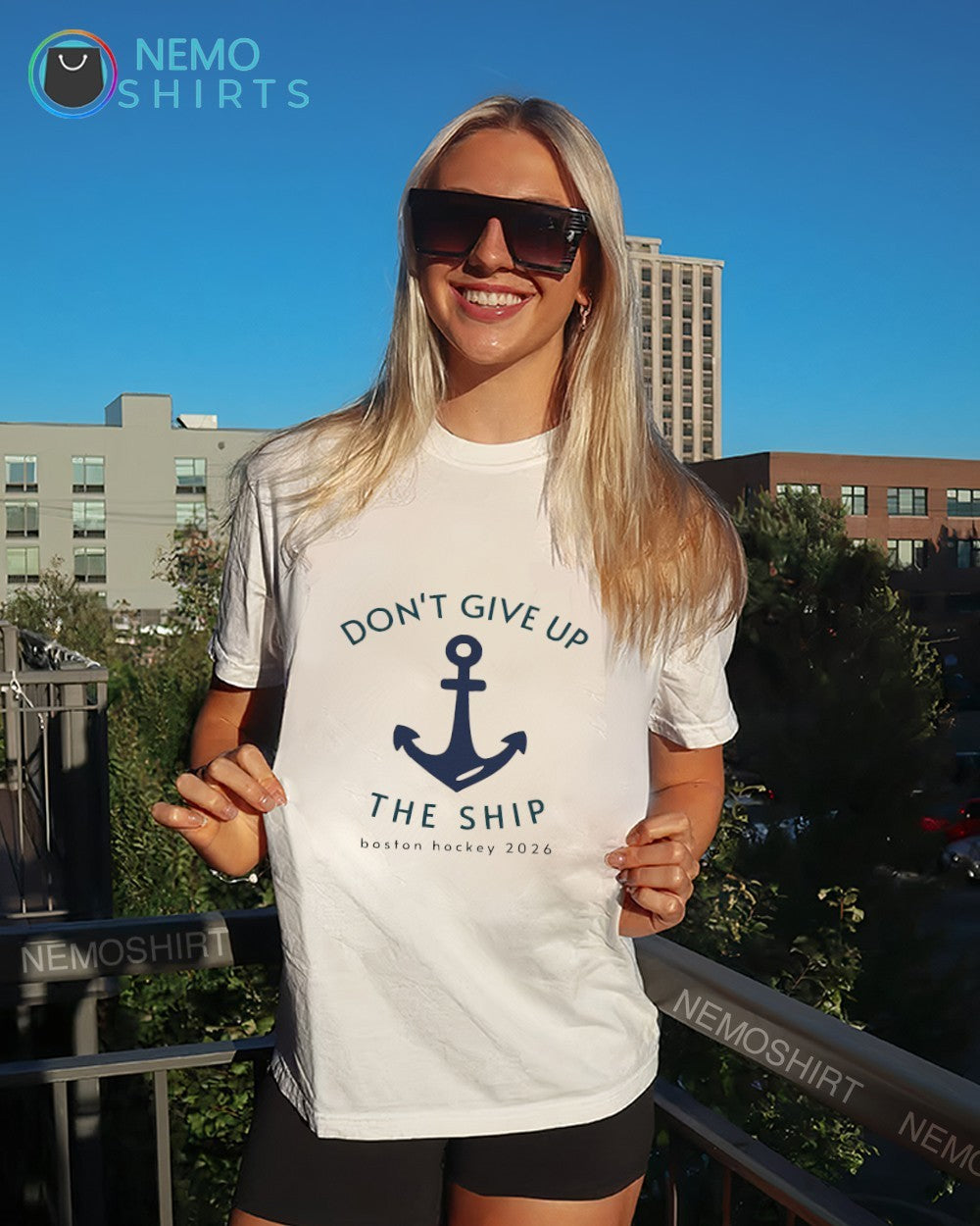 Don’t give up the ship Boston Fleet PWHL 2026 shirt