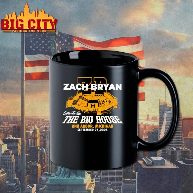 Zach Bryan Michigan Stadium Sep 27 2025 Shirt