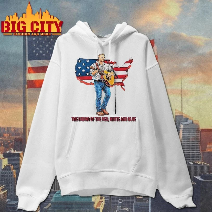 Zach Bryan The Fading Of The Red White And Blue Shirt
