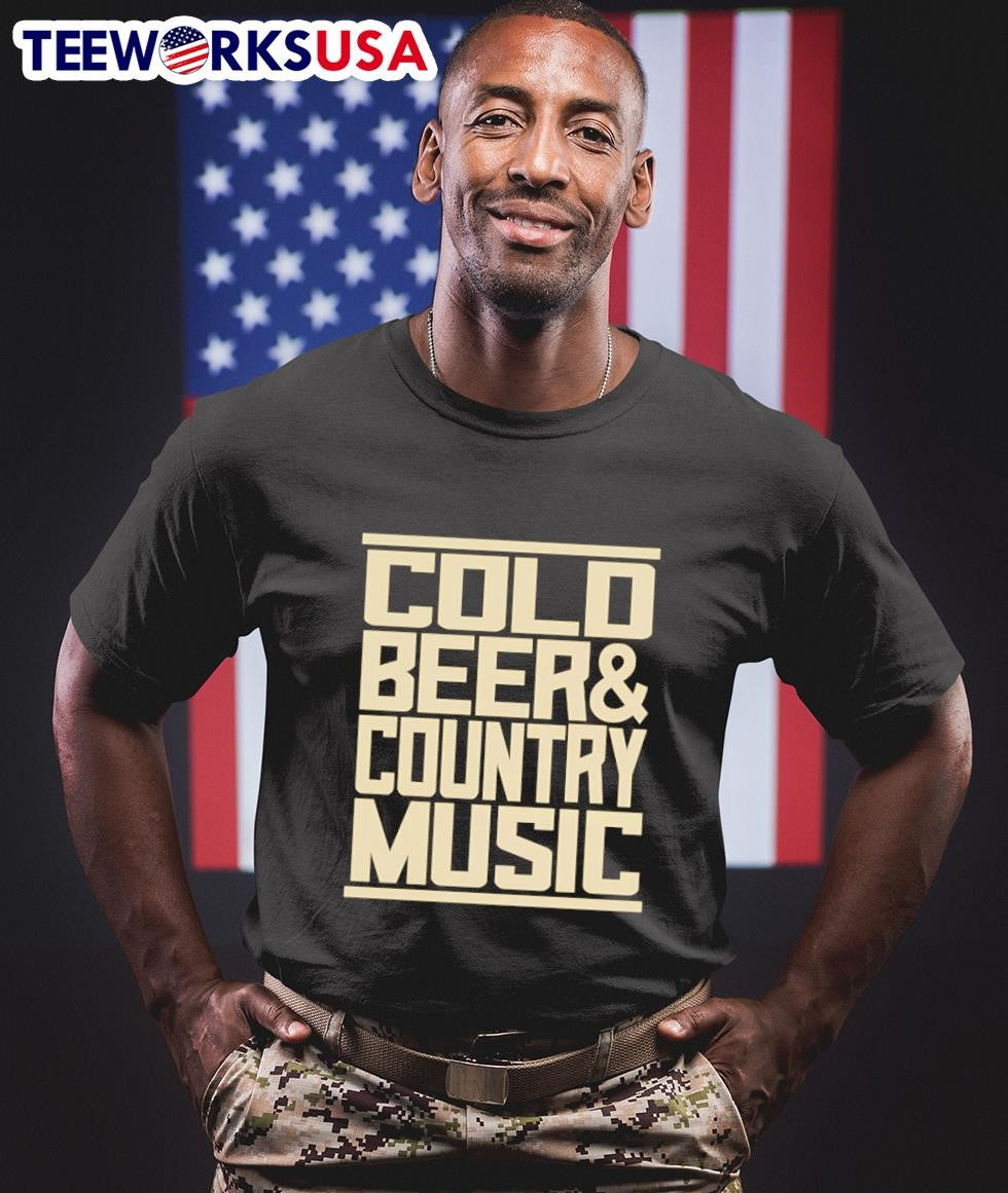Zach Top Cold Beer And Country Music Shirt