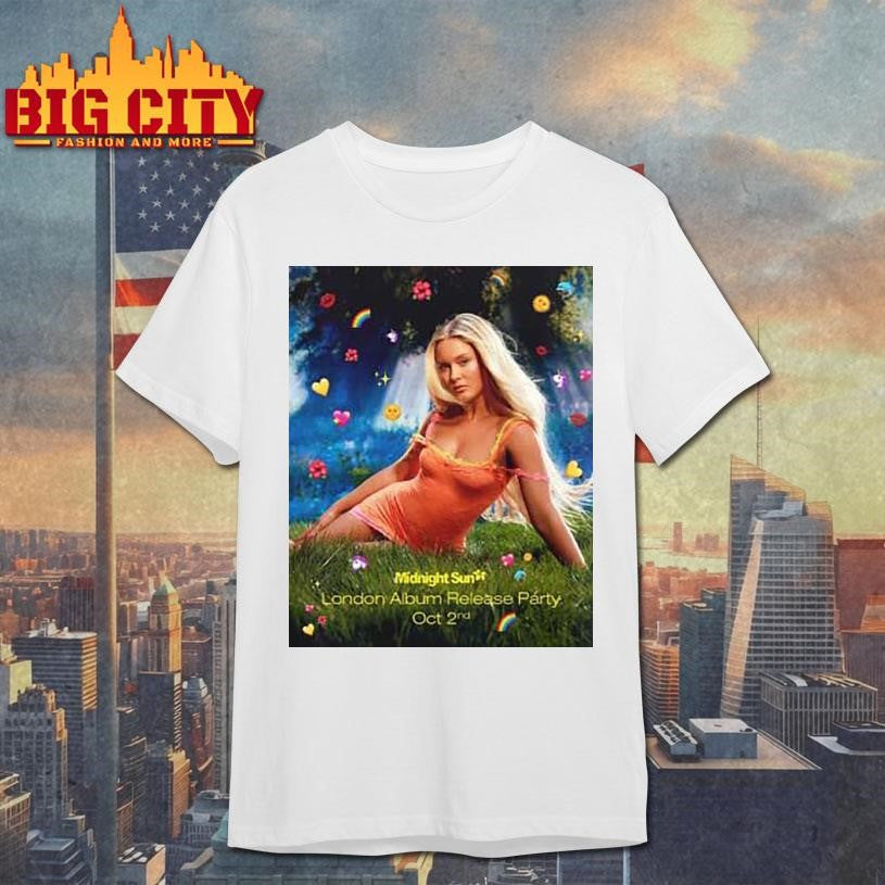 Zara Larsson Midnight Sun London Album Release Party On October 2 2025 Essentials Shirt