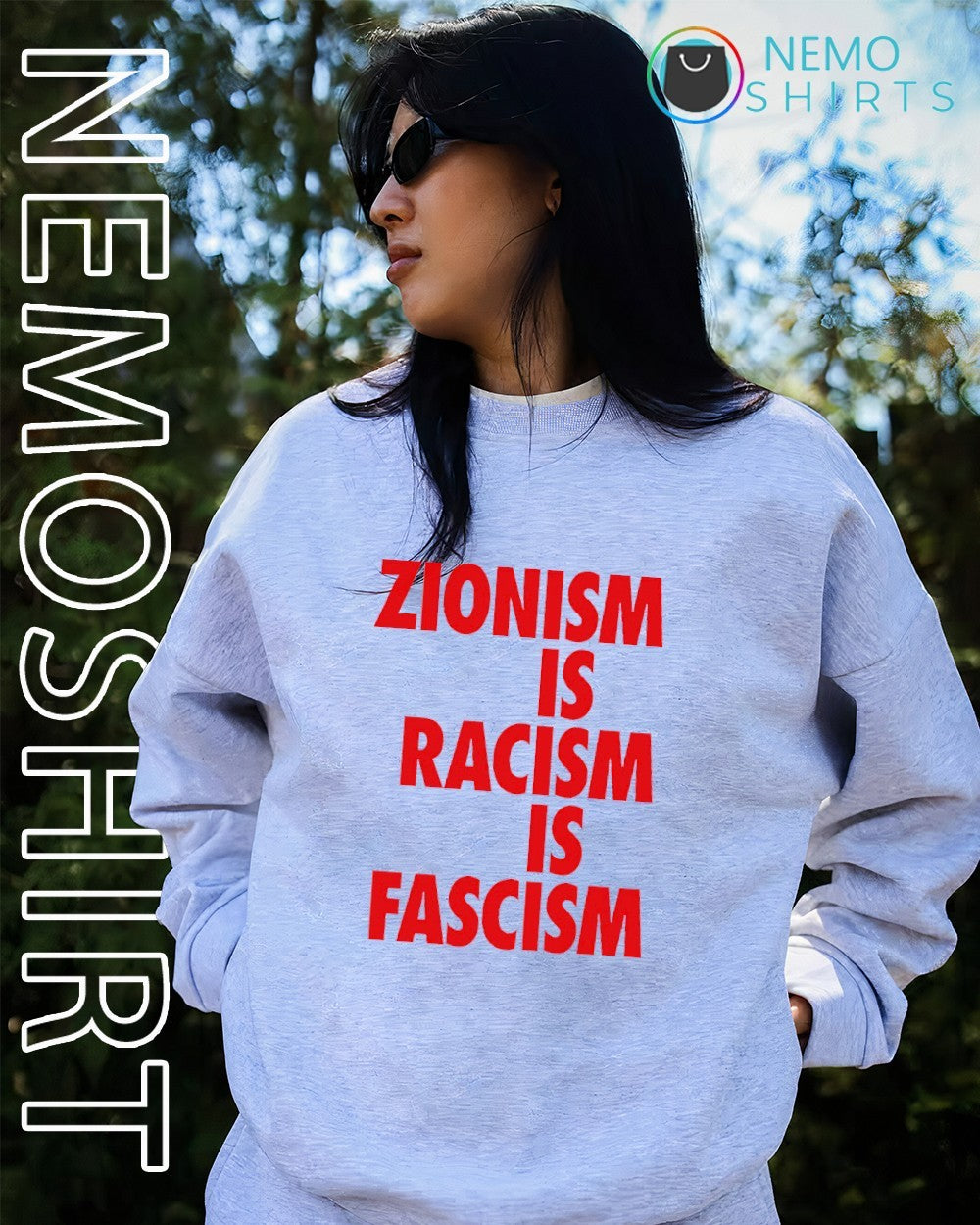 Zionism is racism is fascism shirt
