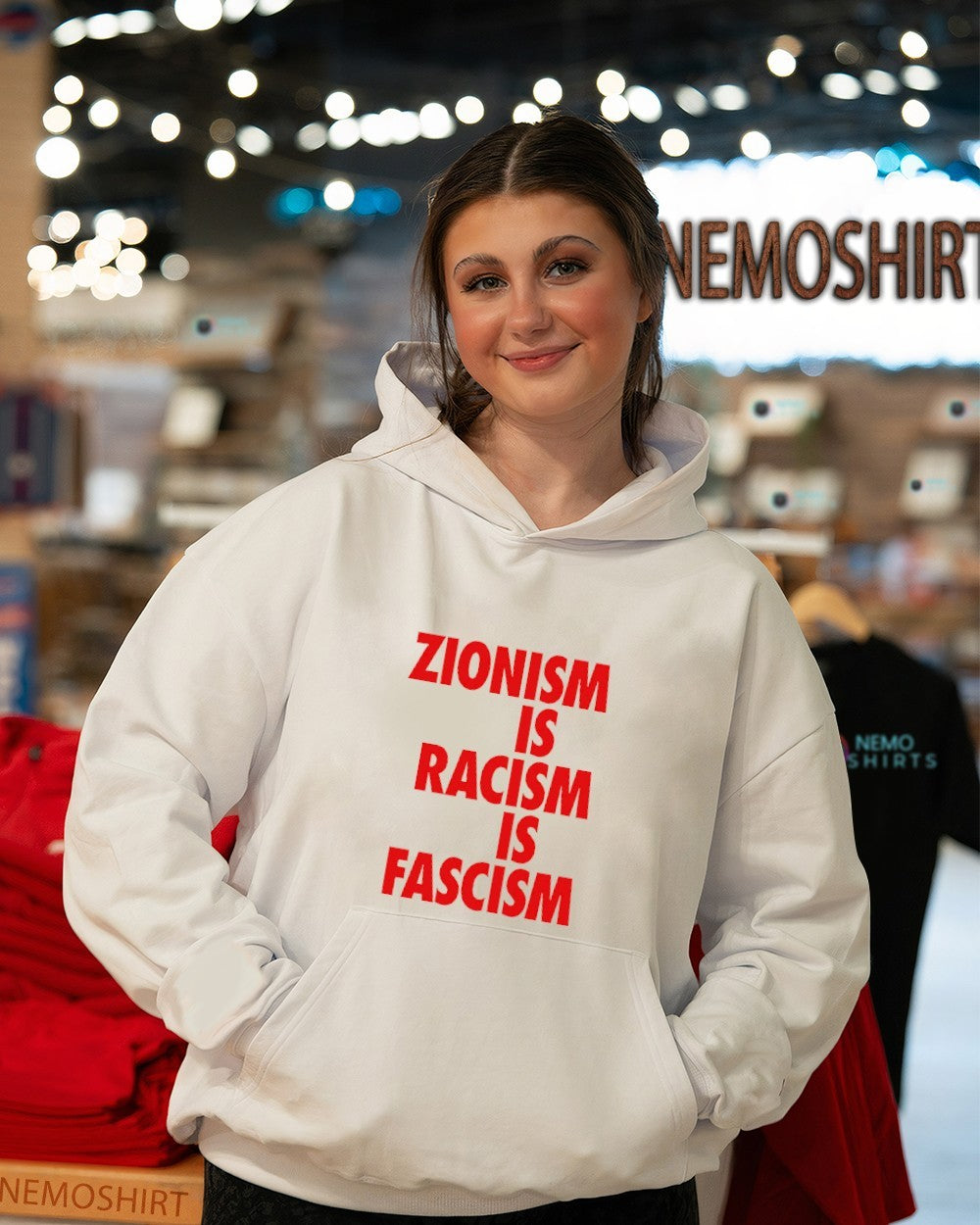 Zionism is racism is fascism shirt