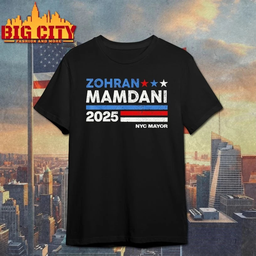 Zohran Mamdani 2025 NYC Mayor Vintage shirt