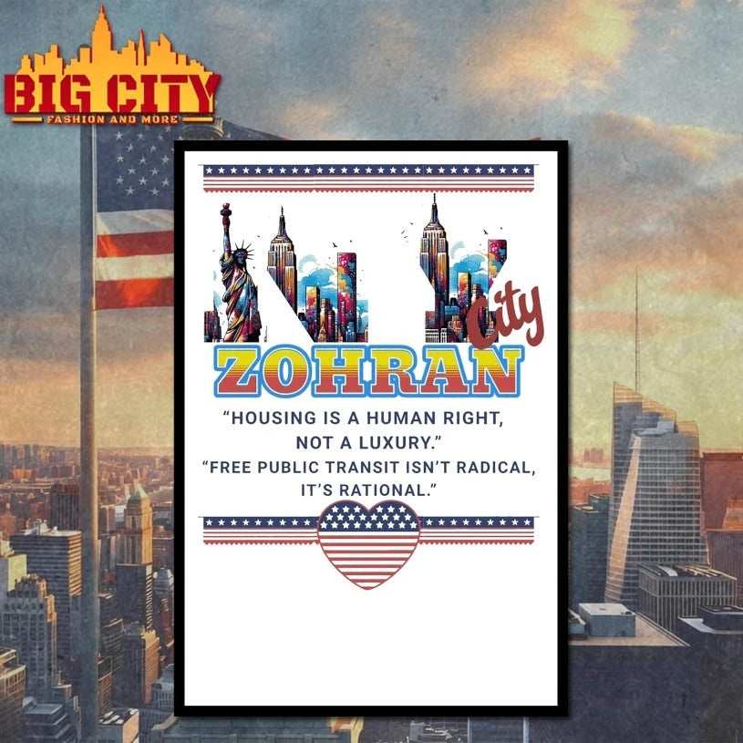 Zohran Mamdani NYC Housing is a human right not a luxury shirt