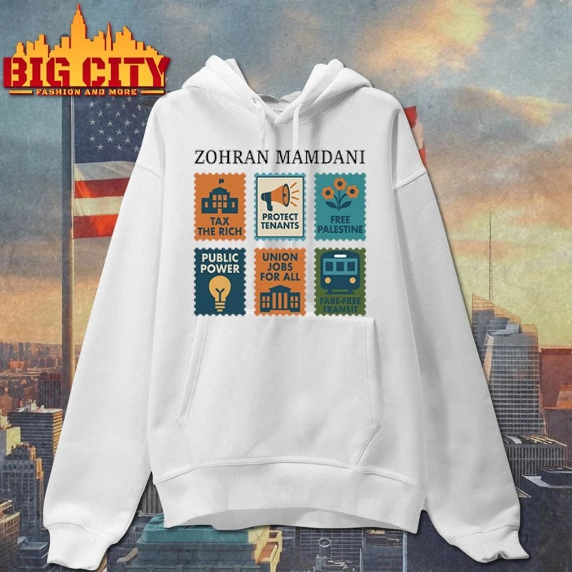 Zohran Mamdani Tax The Rich Protect tenants Free Palestine shirt