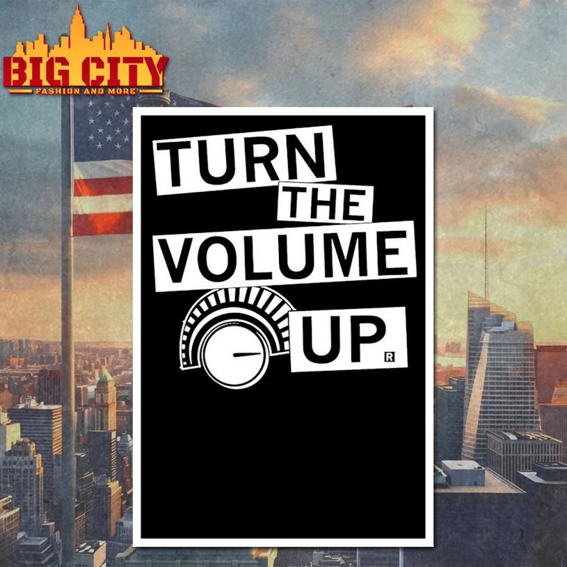 Zohran Mamdani Turn Turn the Volume Up text shirt