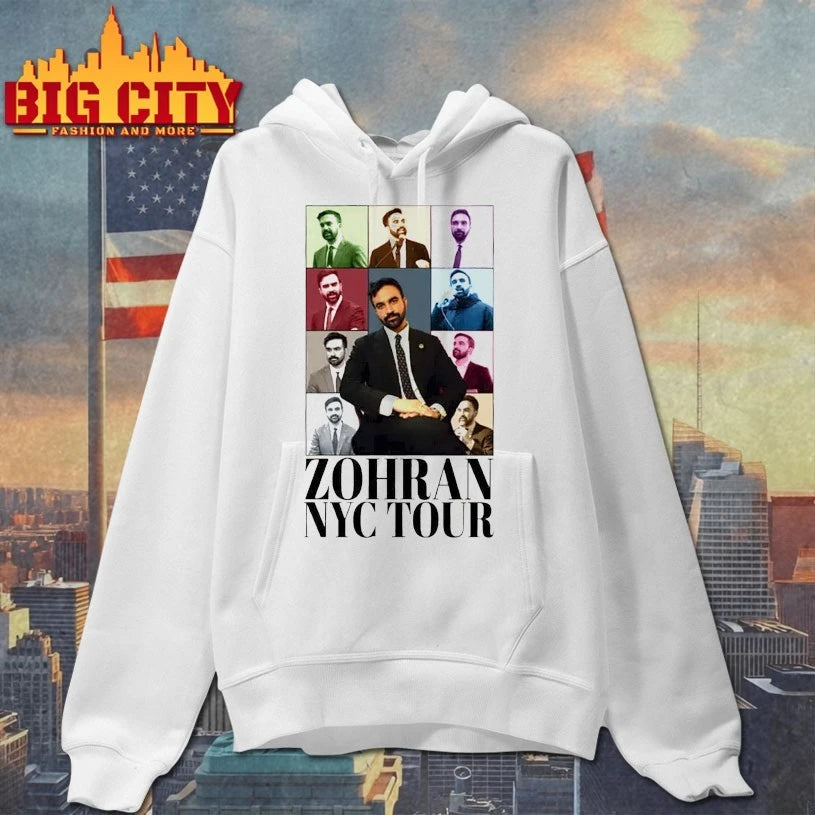 Zohran NYC Tour Zohran for Mayor Shirt