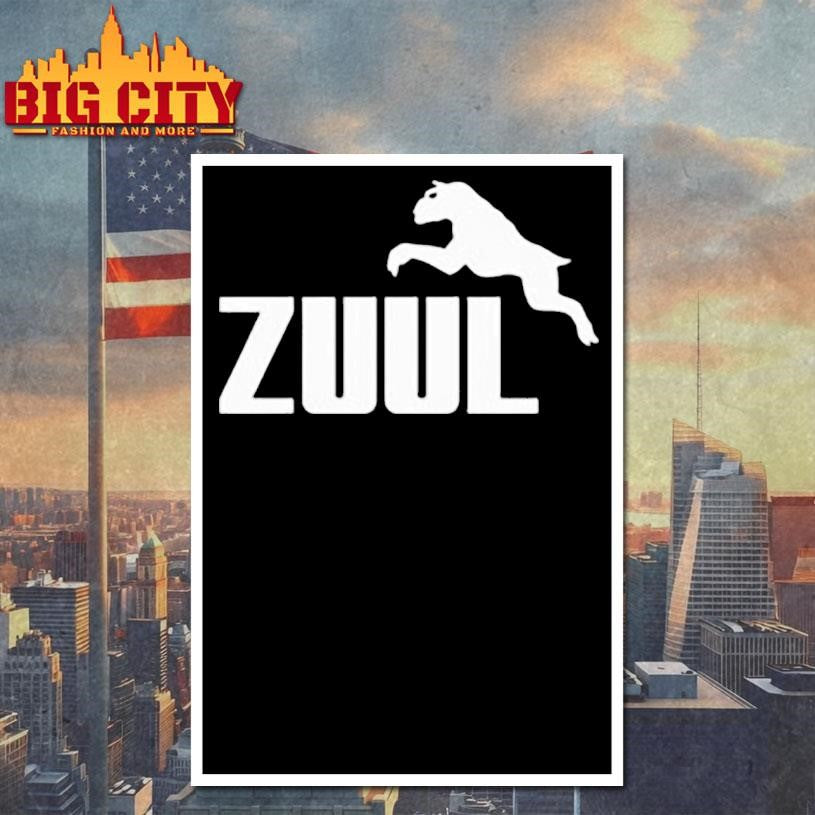 Zuul logo parody shirt