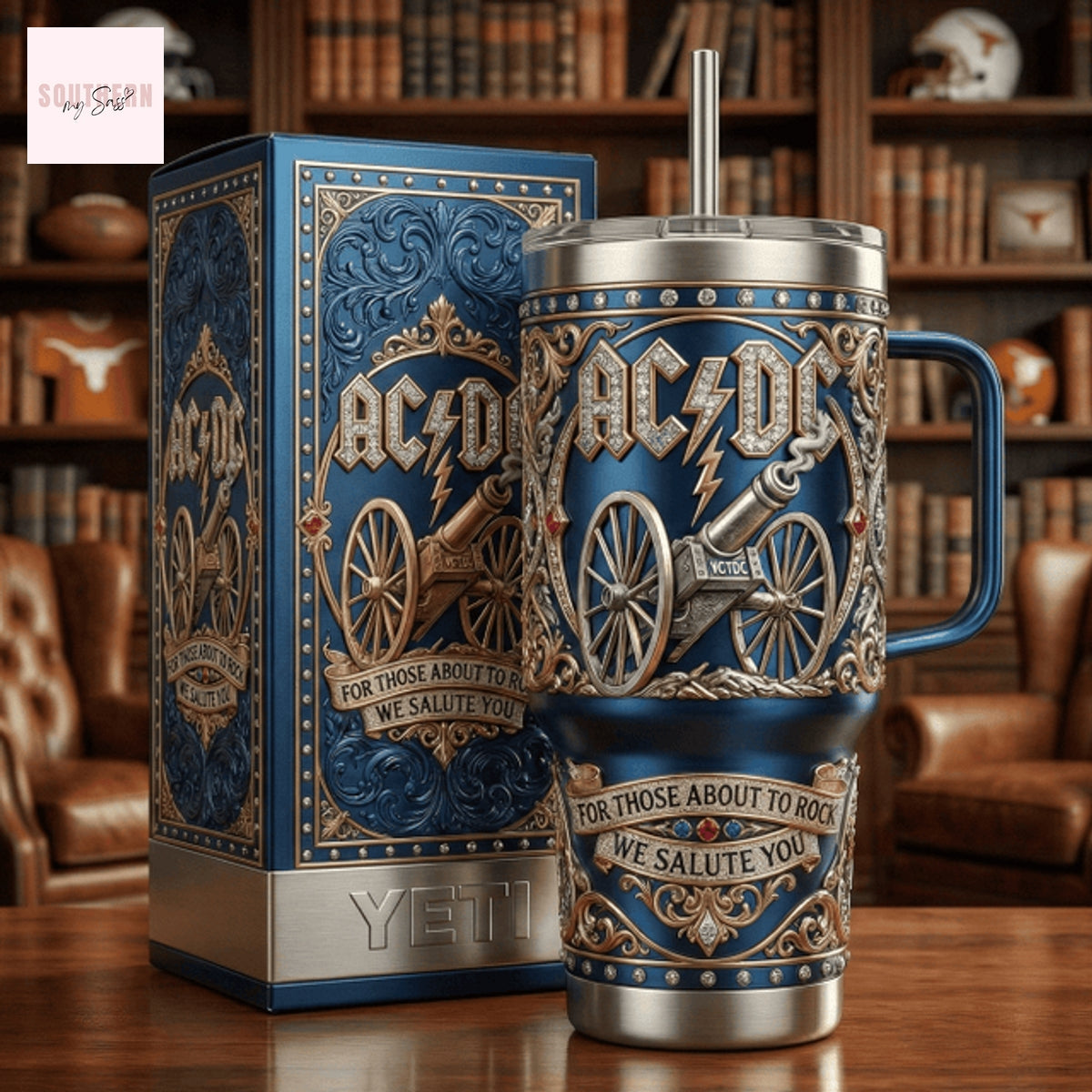 AC DC For Those About To Rock We Salute You Tumbler