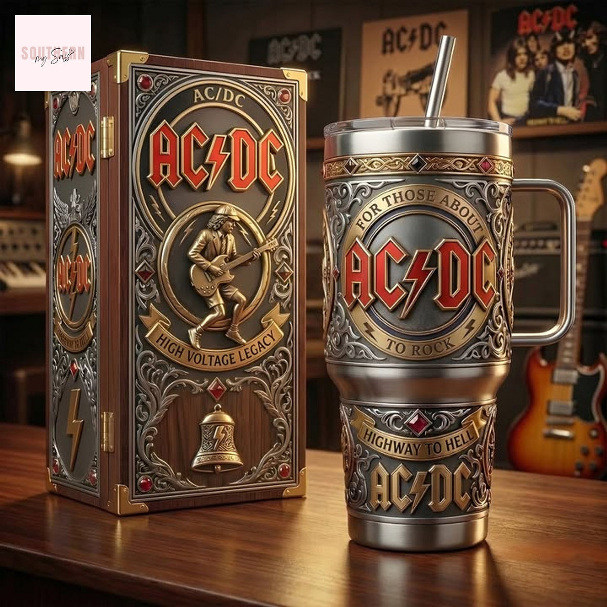 ACDC For Those About To Rock Highway To Hell Tumbler