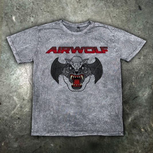 Airwolf Retro TV Distressed Mens T Shirt