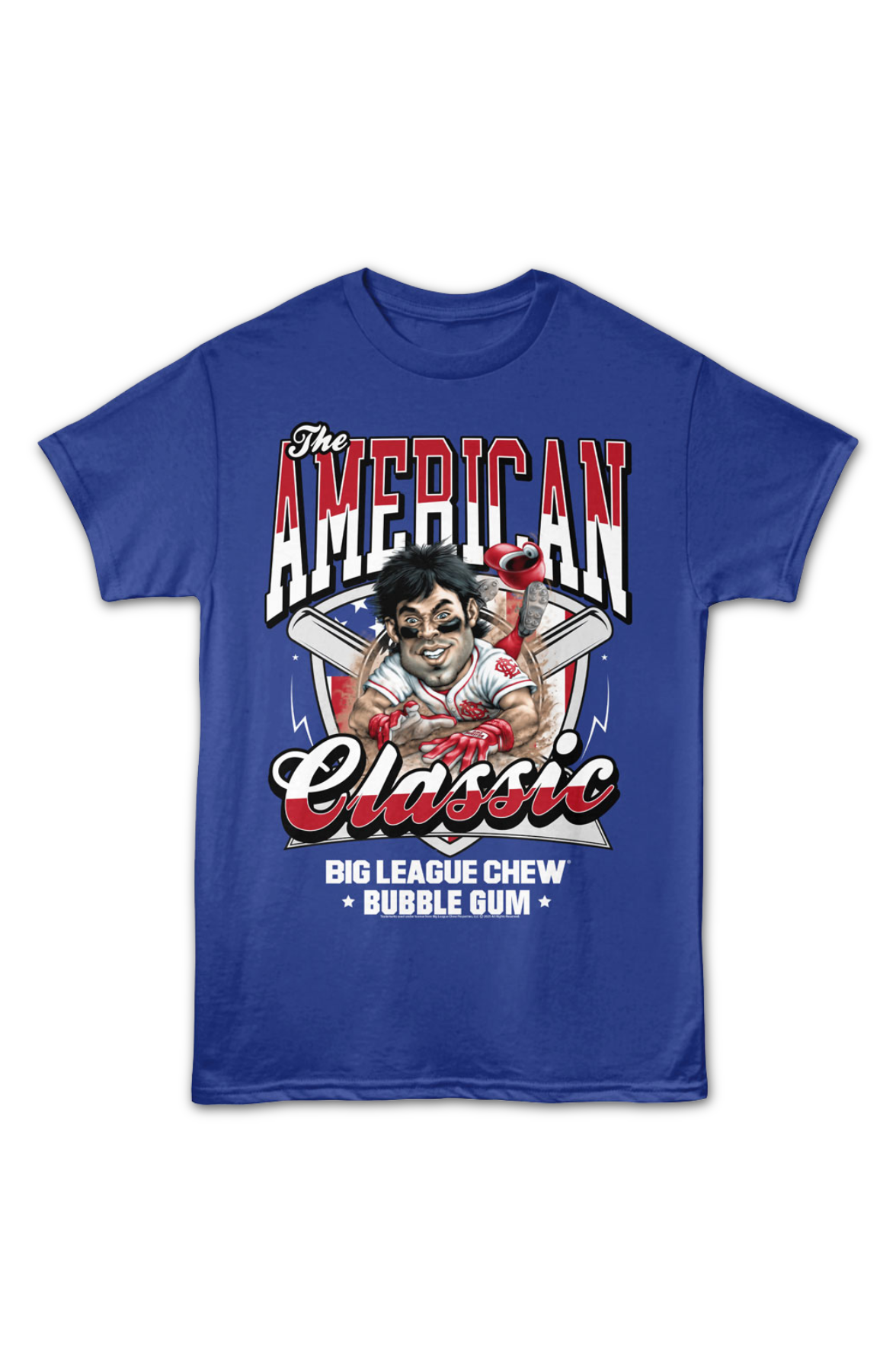 American Classic Baseball Slide Big League Chew T-Shirt