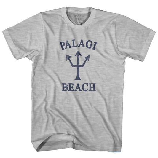 American Samoa Palagi Beach Trident Adult Cotton T-Shirt Style005