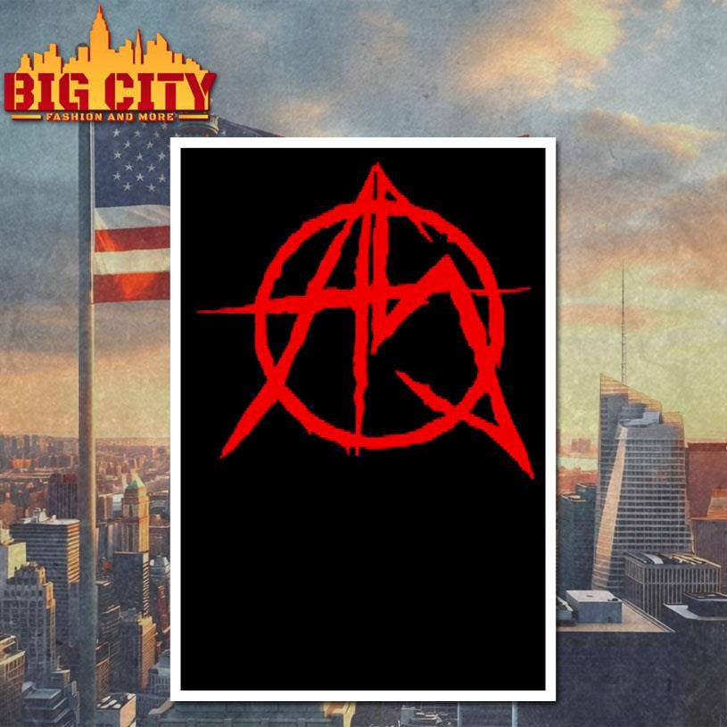anarchist sanctuary as logo shirt