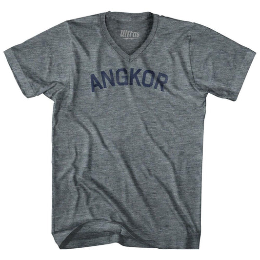 Angkor Adult Tri-Blend V-Neck T-Shirt
