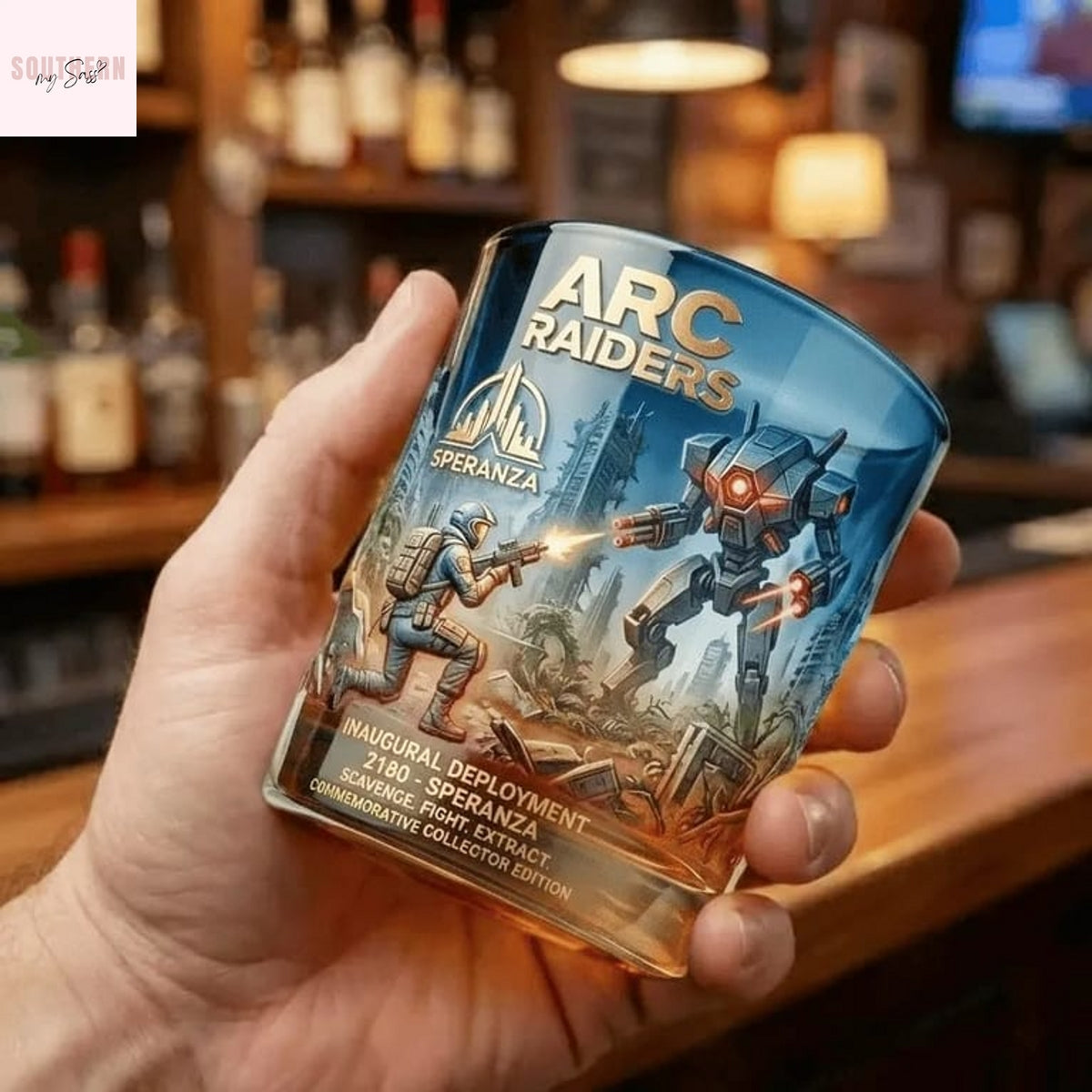 ARC Raiders Inaugural Deployment Whiskey Glass