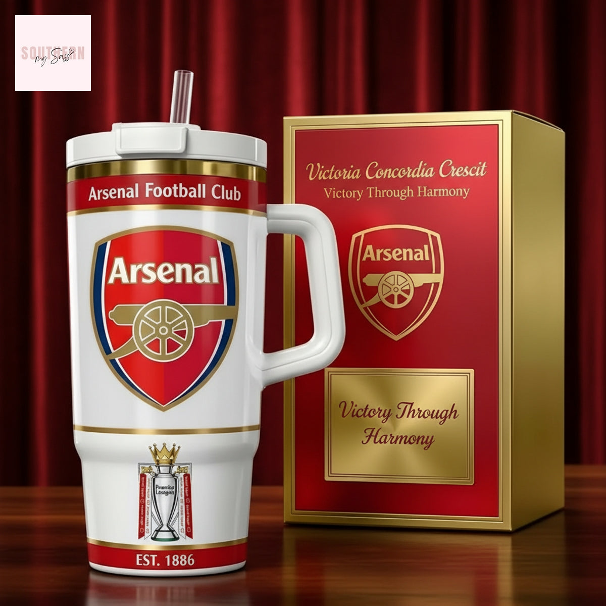 Arsenal Football Club Est.1886 Tumbler