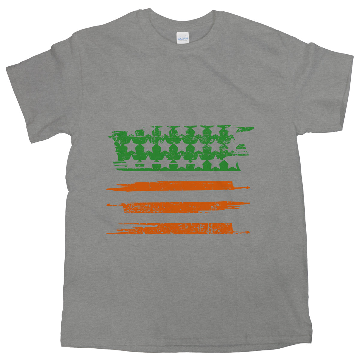 St Paddys Day Shirt American Flag Irish Tshirt St Paddys USA T-Shirt St Paddys Clothing Flag Gift