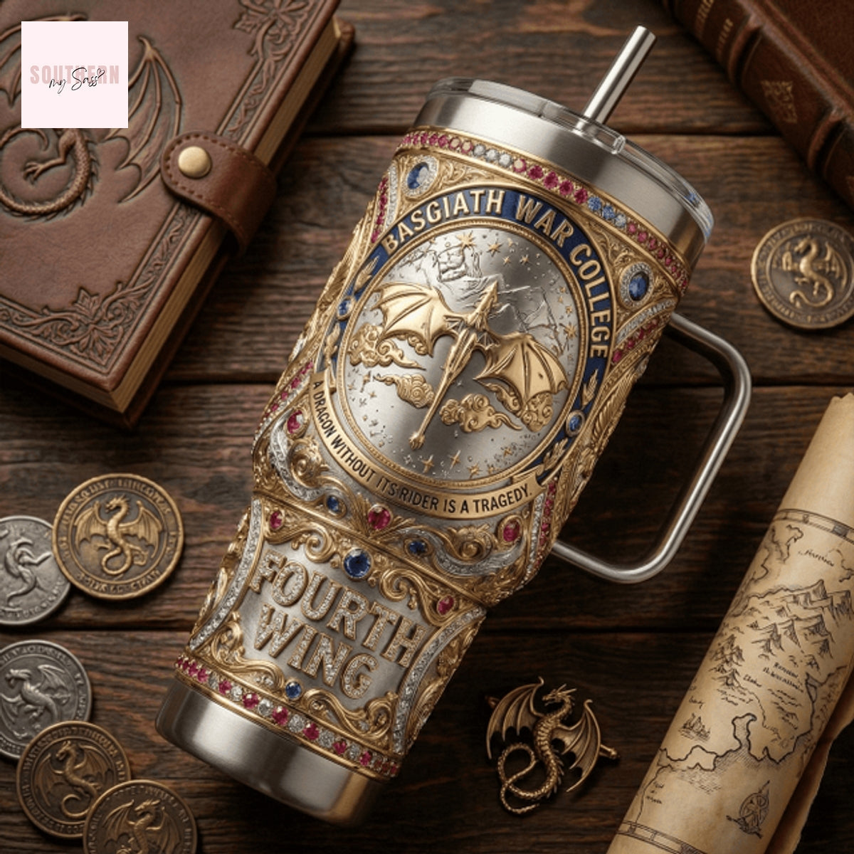 Basgiath War College Fourth Wing Tumbler