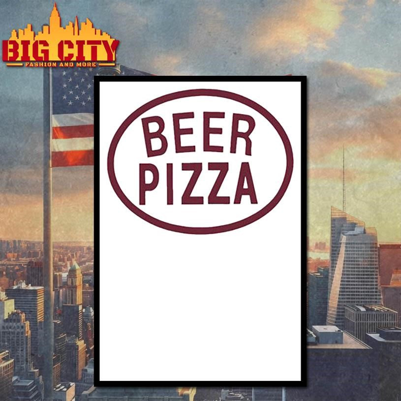 beer pizza funny shirt