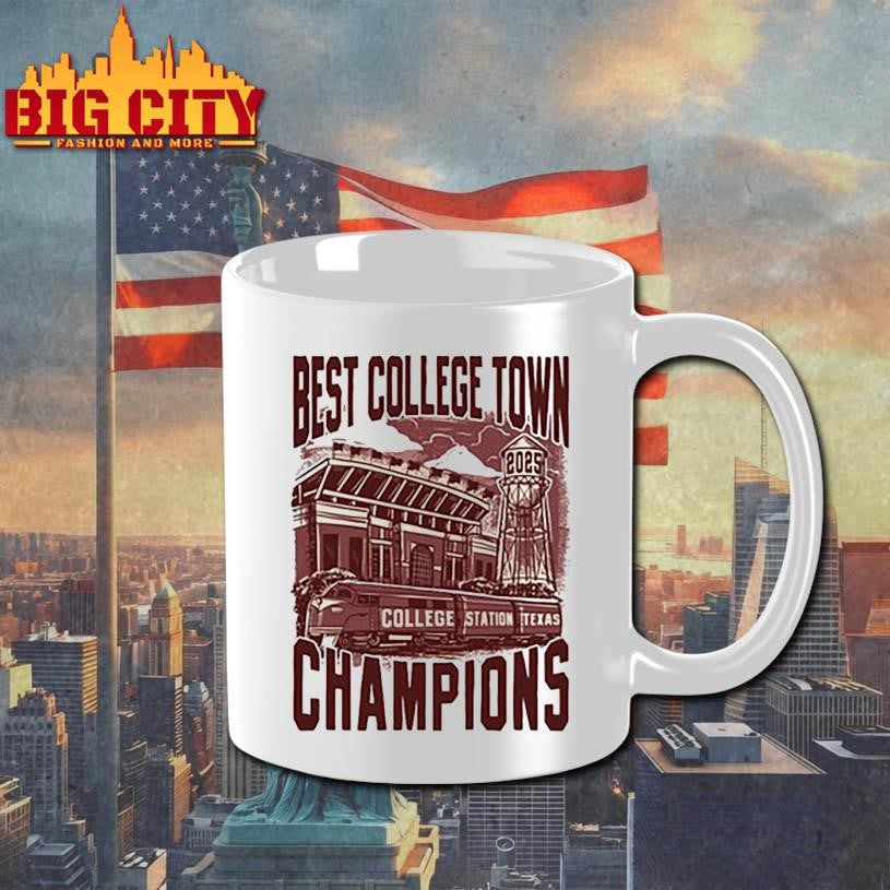 best college town 2025 shirt