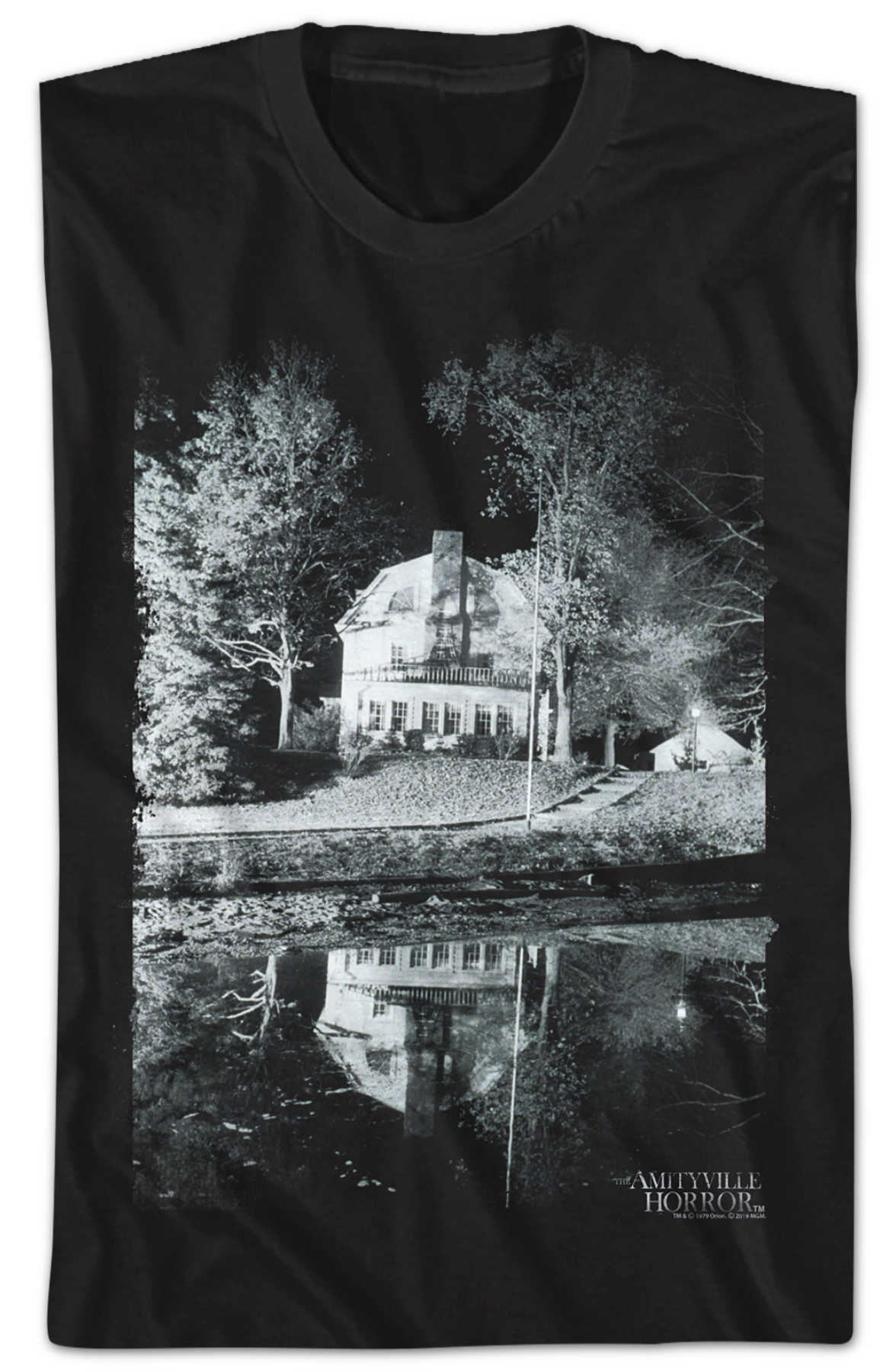 Black and White Amityville Horror T-Shirt