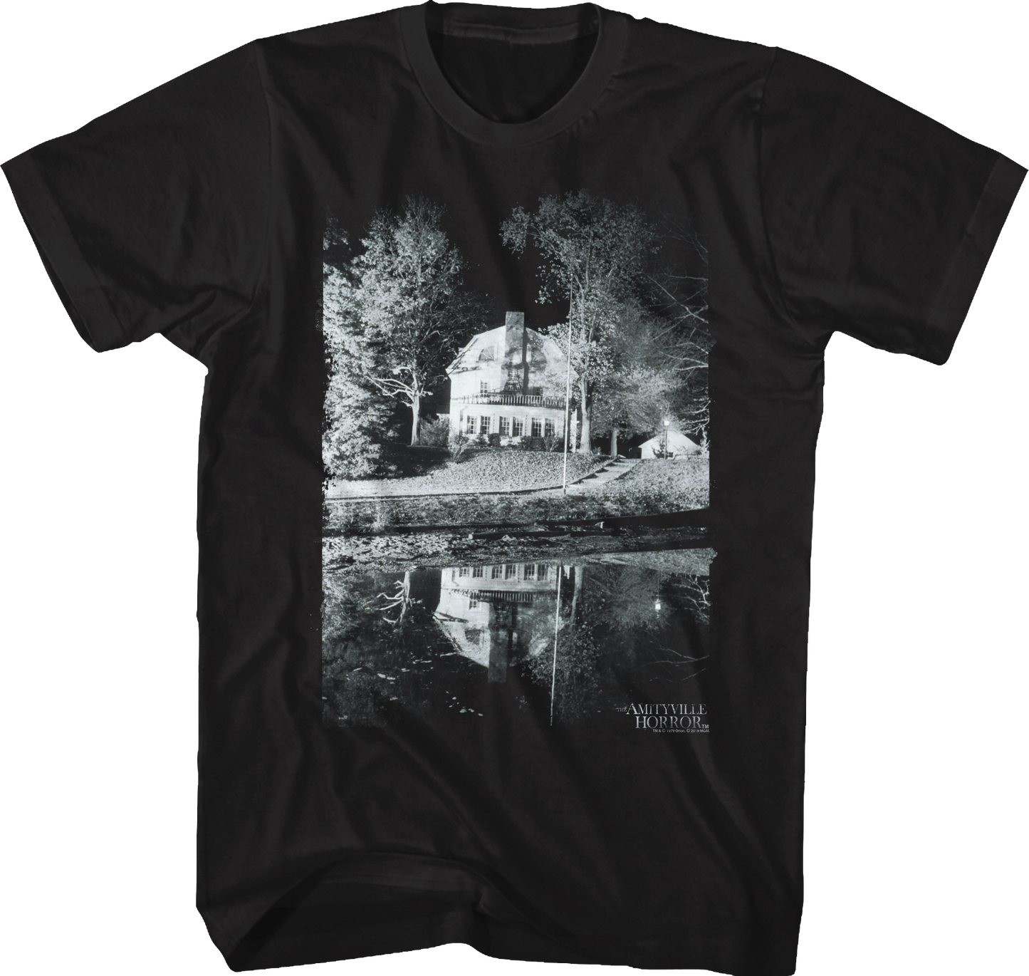 Black and White Amityville Horror T-Shirt