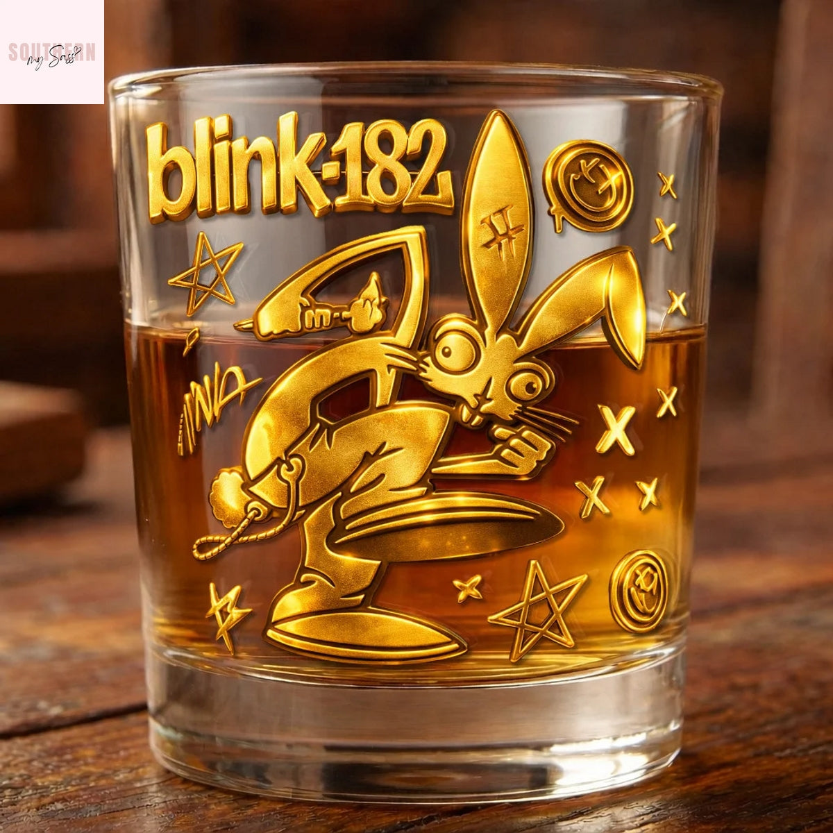Blink-182 2026 Whiskey Glass