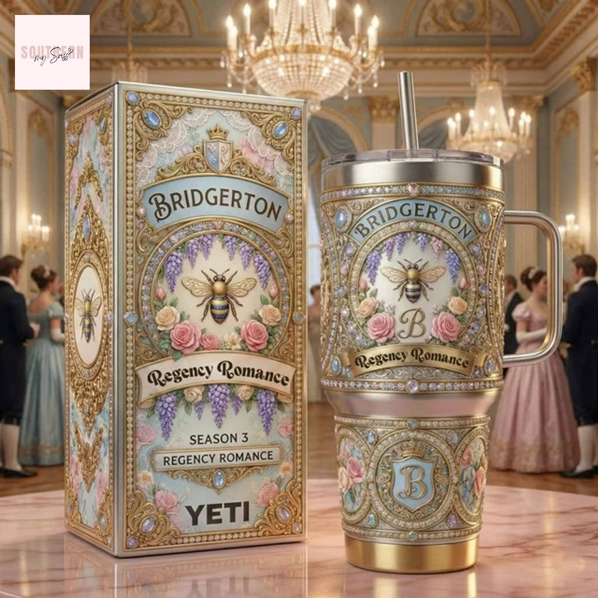 Bridgerton Regency Romance Season 3 Tumbler