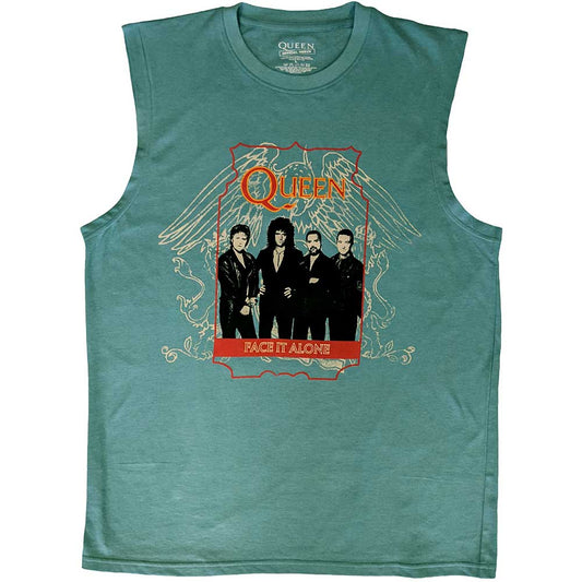 Queen Tank T-Shirt: Face It Alone