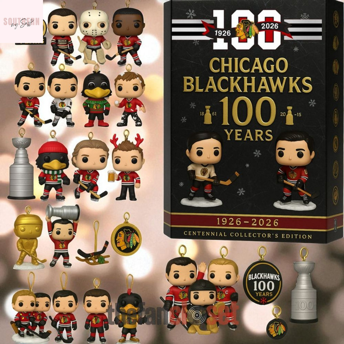 Chicago Blackhawks 100th Anniversary Advent Calendar