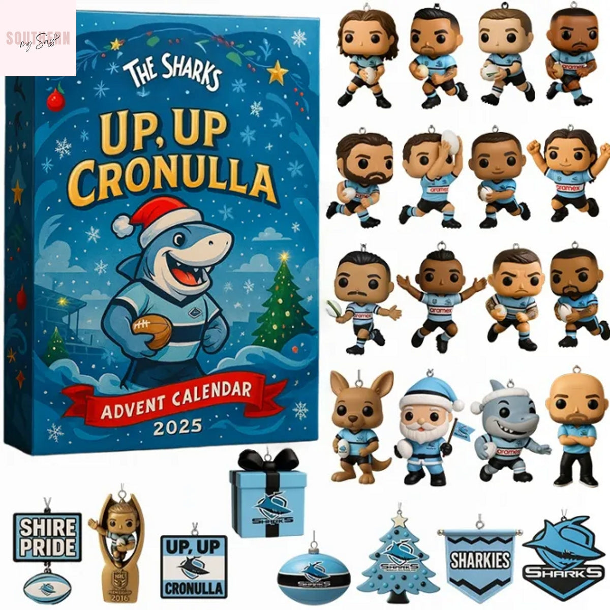 Cronulla Sharks Up Cronulla Advent Calendar 2025