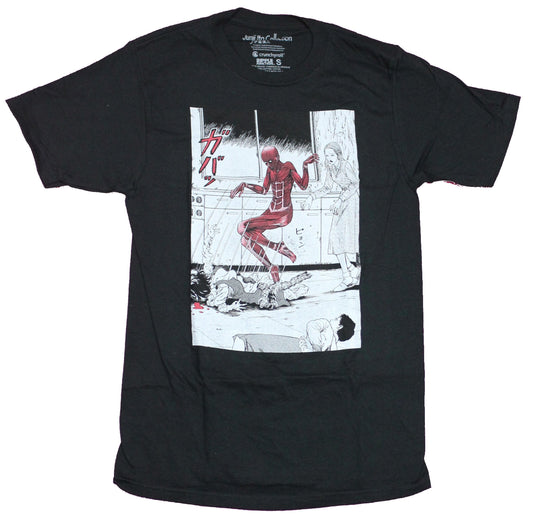 Junji Ito Mens T-Shirt - Popping Out of Skin Horror Image