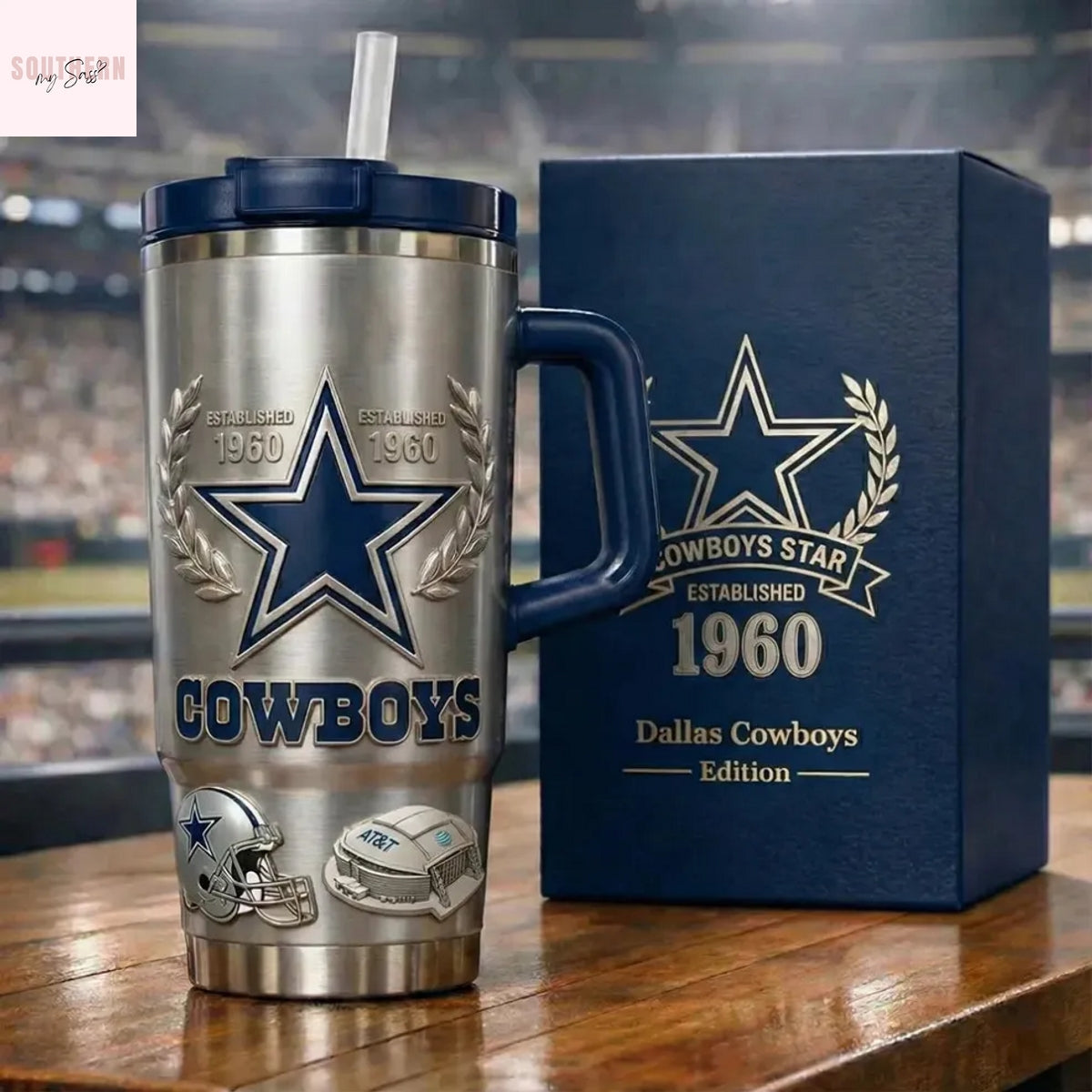 Dallas Cowboys Est 1960 Tumbler