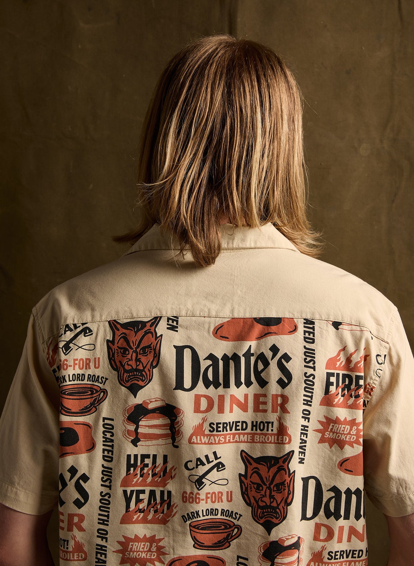 Dante's Diner Button-Up