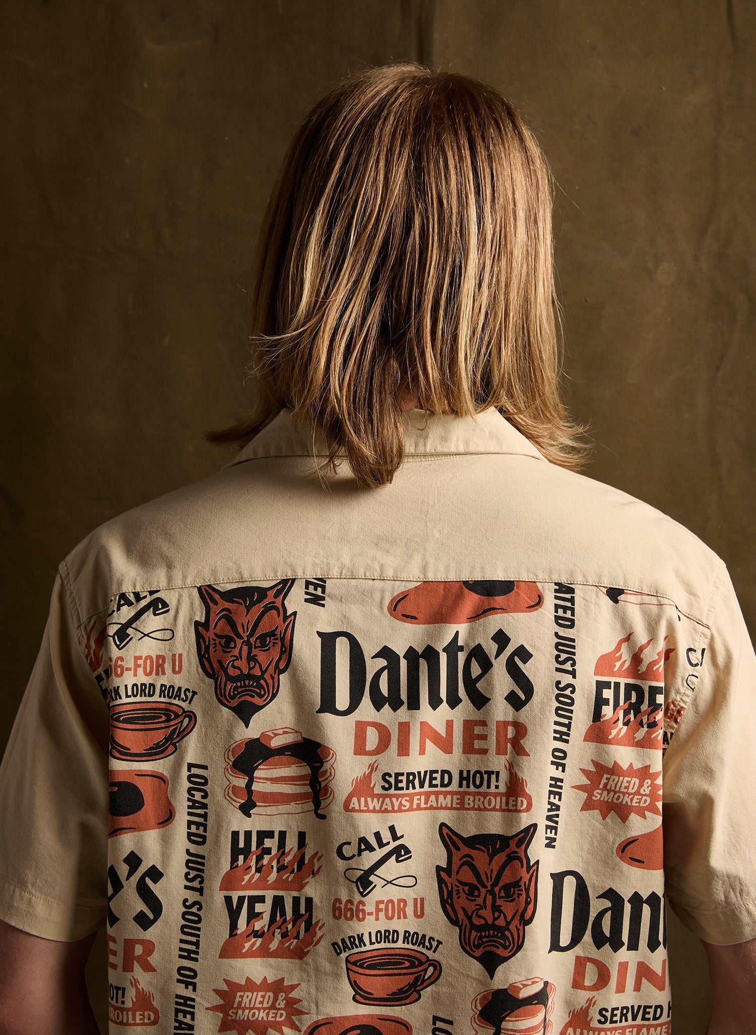 Dante's Diner Button-Up