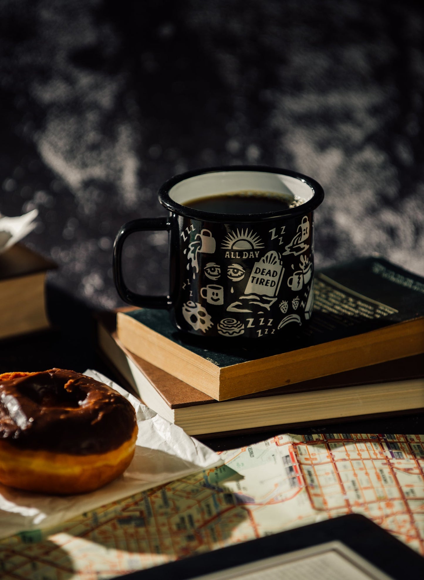 Dead Tired Enamel Mug