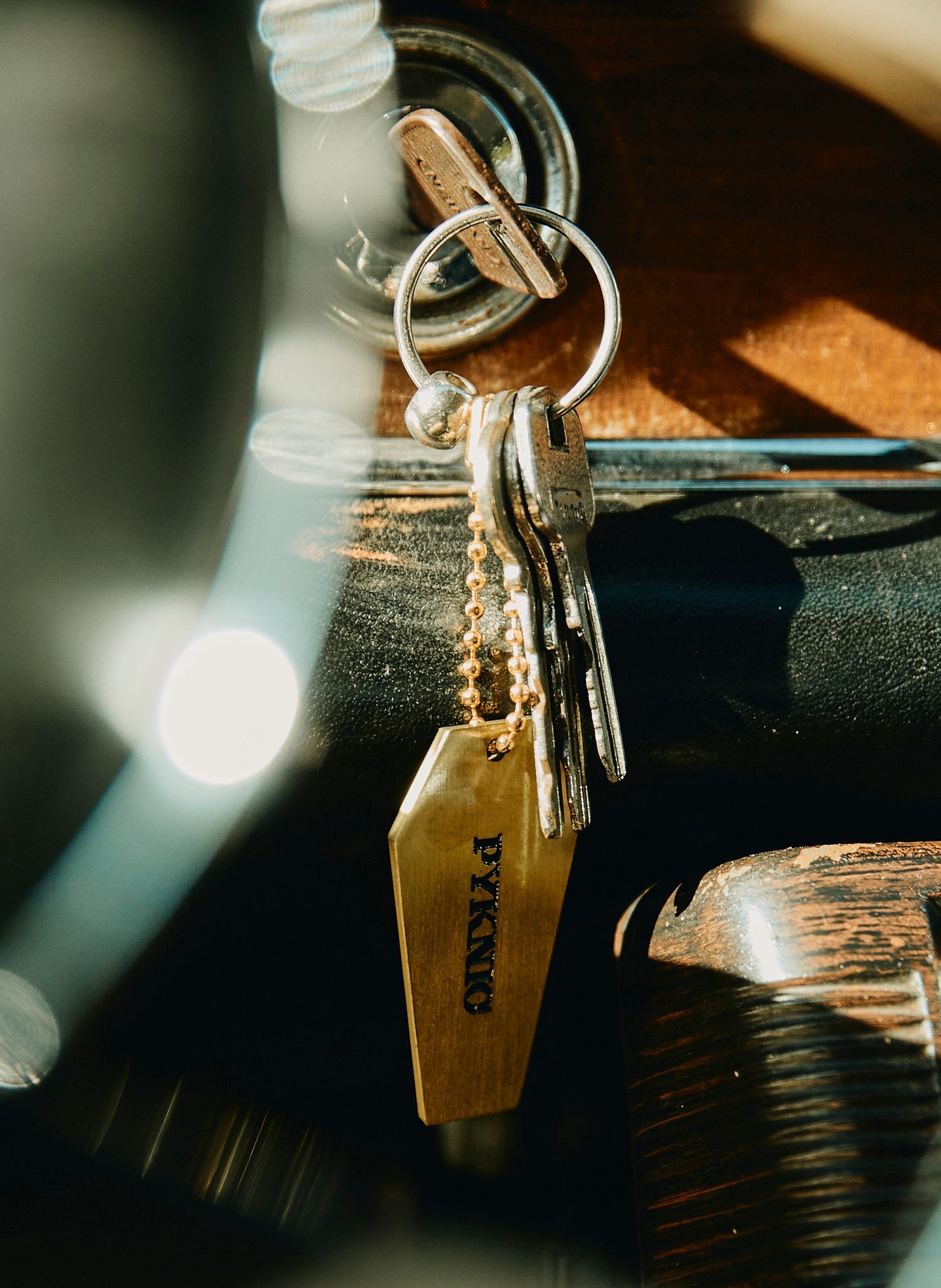 Dead Tired Coffee Keychain