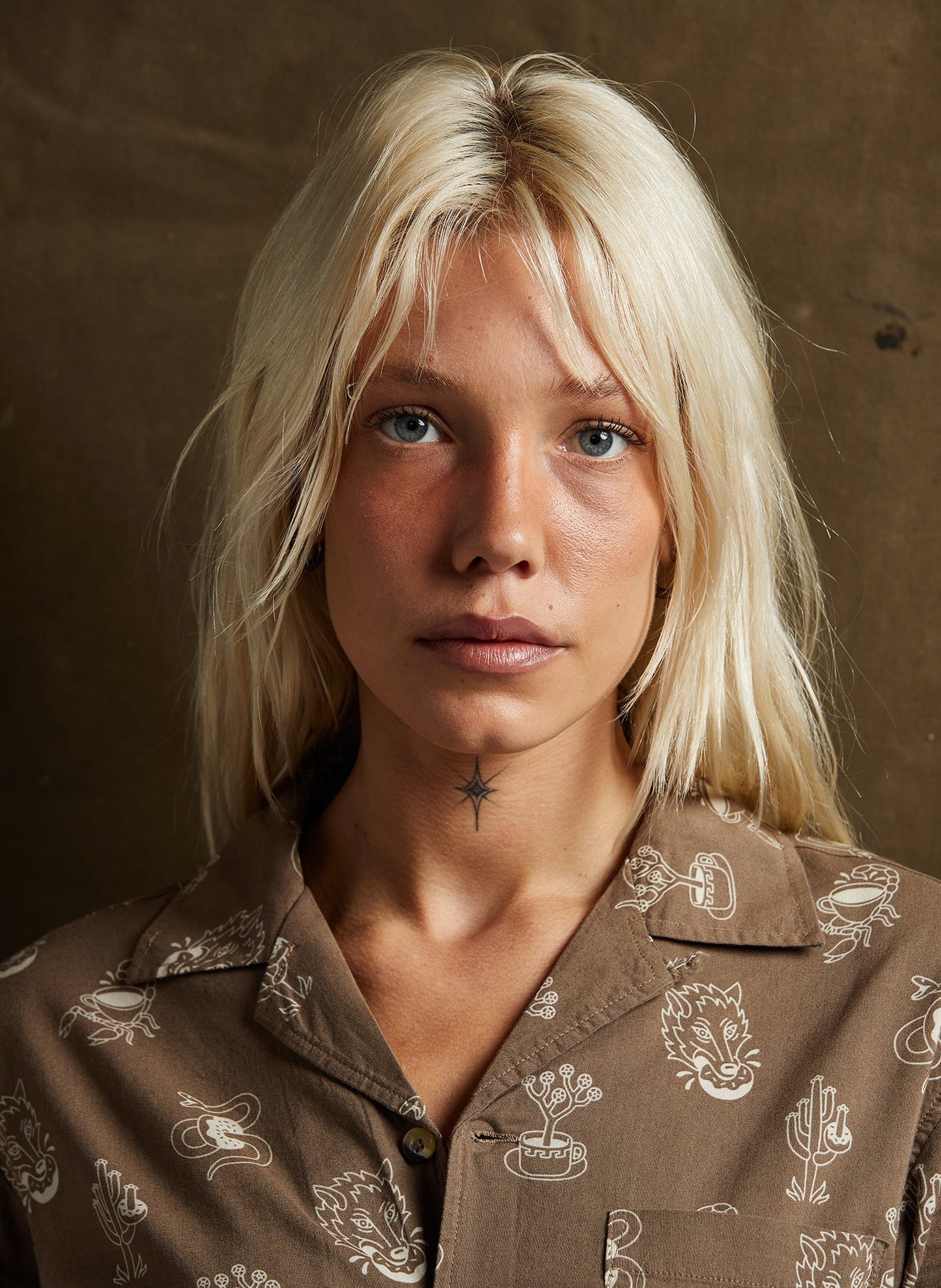 Desert Donuts Button-Up